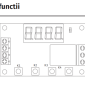T-100R-PRO-24V *  Modul de temporizare si intarziere comanda, digital, cu ecran alfanumeric