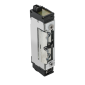 DORCAS-99NF305-412-PRE * Incuietoare electromagnetica incastrabila pentru usi cu deschidere sub presiune