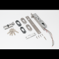 YB-500C(LED) * Bolt electric (fail-secure) cu temporizare, senzor magnetic, monitorizare, cilindru cu cheie si led de stare frontal